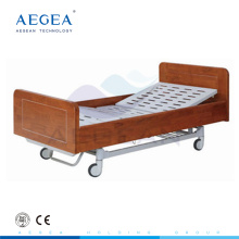 AG-BM203 Wood base hospital surgical equipment electric height adjustable medical homecare bed supplier